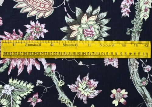 Ethnic Cotton Hand Printed Fabric For Curtain - Image 6