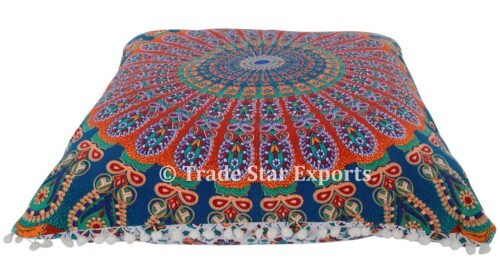 Boho Mandala Fringes Sofa Throw Pillow Cover - Image 3