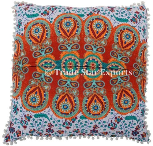 Boho Mandala Fringes Sofa Throw Pillow Cover - Image 5