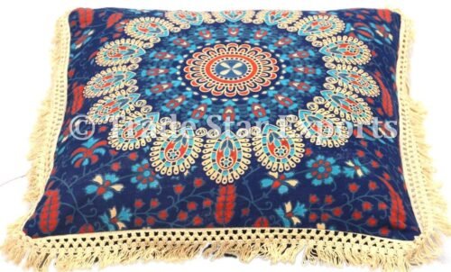 Decorative Mandala Fringe Sofa Cushion Case - Image 2