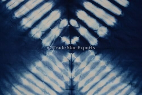 Ethnic Shibori Dyed Cotton Queen Bedding Set - Image 5