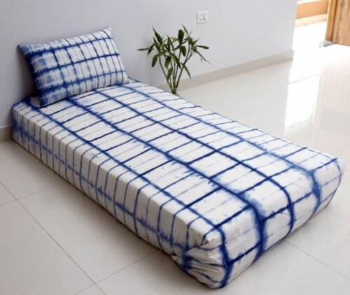 Ethnic Shibori Hand Dyed Twin Bedding Set - Image 2