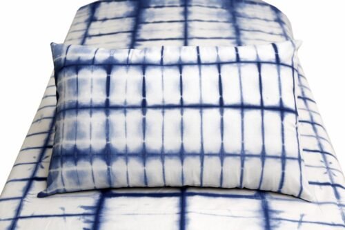 Ethnic Shibori Hand Dyed Twin Bedding Set - Image 3