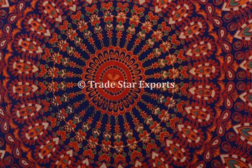 Euro Sham Modern Mandala Fringes Pillow Cover - Image 2