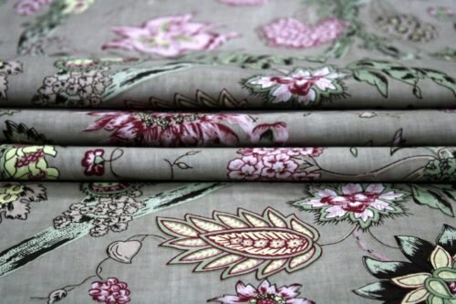 Cotton Hand Printed Fabric For Home Furnishing - Image 4