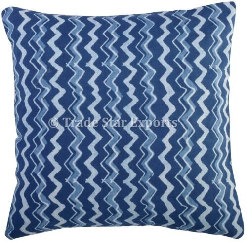 Indian Hand Block Print Cushion Cover - Image 2