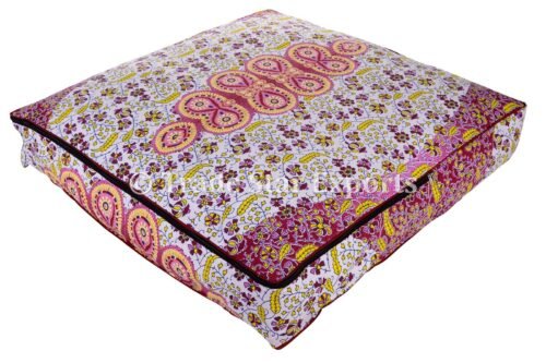 Indian Ombre Mandala Box Cushion Cover - Image 6