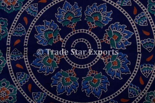 Indian Square Mandala Ethnic Box Pillow Case - Image 3