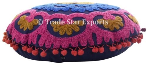 Suzani Embroidery Handmade Boho Cushion Case - Image 3