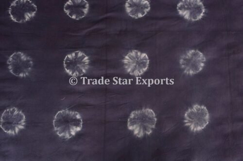 Tie Dye Shibori Cotton Bedspread Home Decor - Image 3