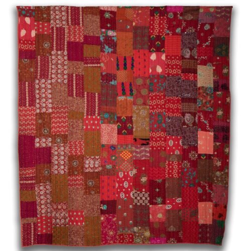 Cotton Patchwork Kantha Quilt Home Decor - Image 2