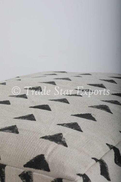 Tribal Block Print Baby Bed Floor Pillow - Image 4