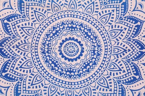 Indian Ombre Cotton Mandala Wall Tapestry - Image 5