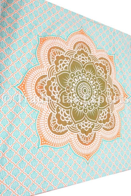 Mandala Wall Hanging Queen Cotton Tapestry - Image 2