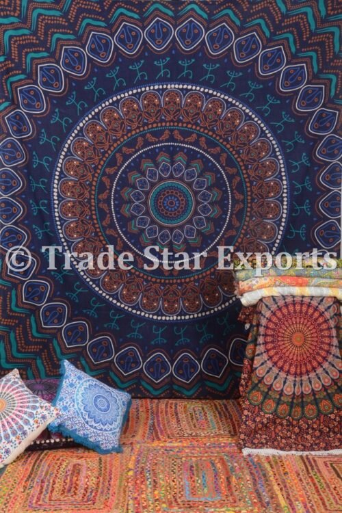Tribal Print Large Mandala Bedding Tapestry - Image 2