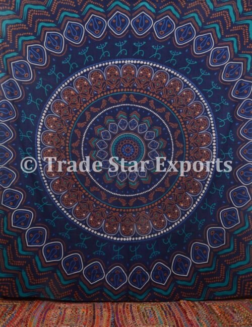 Tribal Print Large Mandala Bedding Tapestry - Image 3