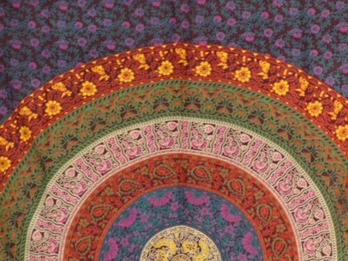 Mandala Beach Blanket Twin Tapestry - Image 2