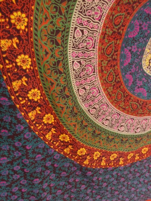 Mandala Beach Blanket Twin Tapestry - Image 3