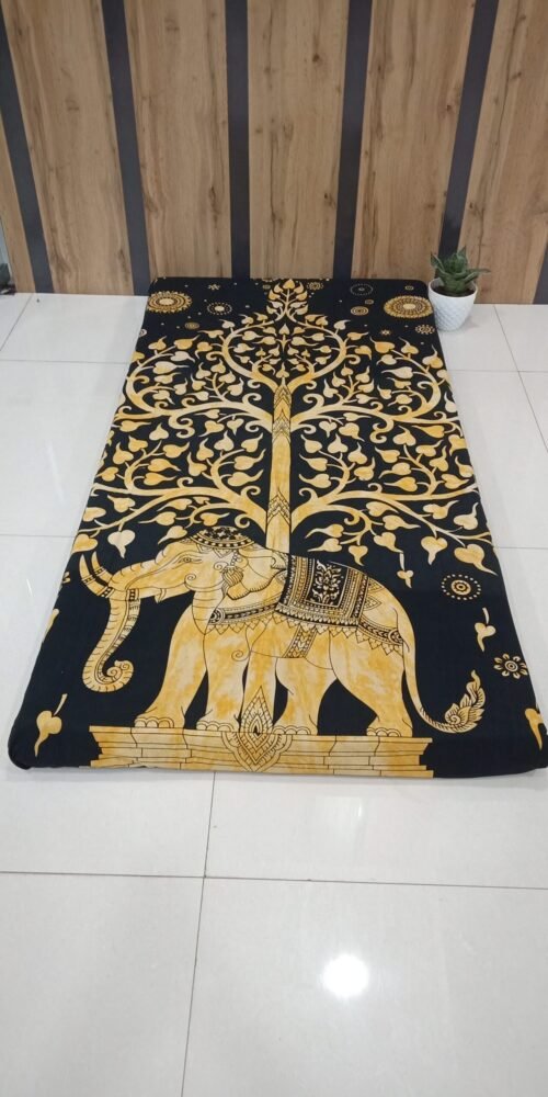 Indian Ethnic Elephant Tree Printed Twin Tapestry - Image 4