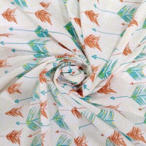 Kids Hand Block Printed 100% Cotton Sewing Fabric