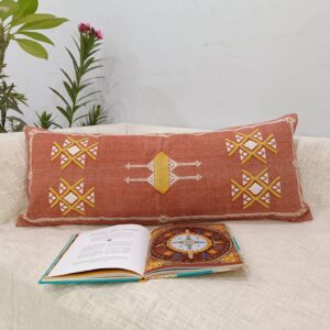 Luxurious Handwoven Lumbar Pillow