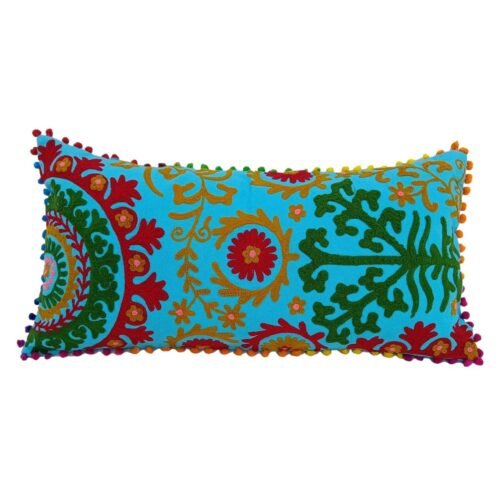 Ethnic Suzani Embroidery Cushion Cover