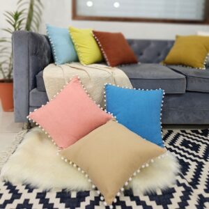 Solid Color Cushion Covers