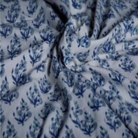 Thick Cotton Upholstery Fabric Hand Block Print Canvas Fabric