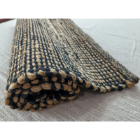 Jute & Cotton Handloomed Rug For Home Decor-Home Furnishing-Garden Decor