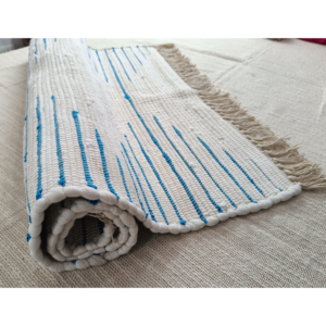 Decorative Cotton Handloomed Rug For Home Decor Beach Decor Home Furnishing