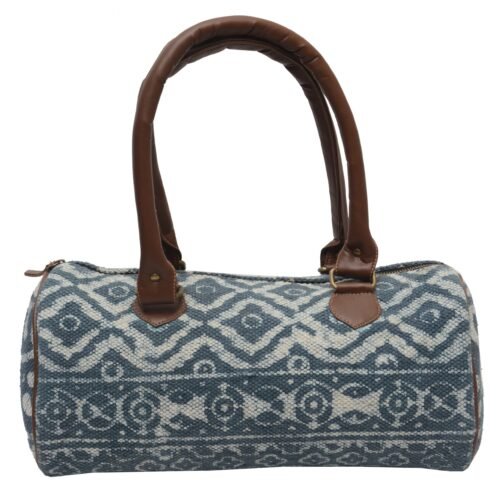 Handloomed Rug Duffle Bag Immerse Yourself in Handcrafted Luxury