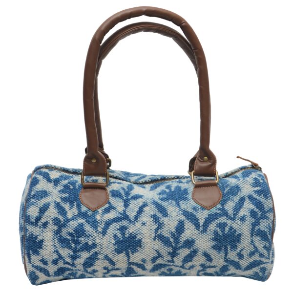 Floral Printed Handloomed Bag: Meticulously Crafted to Infuse Your Journey with Cultural Authenticity
