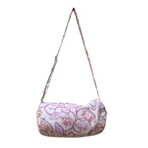 Trendy Handcrafted Cotton Sling Duffle Bag For Gym, Sports And Multipurposes - Image 3