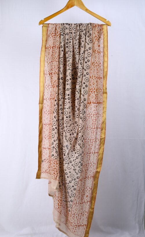 Vintage Style Cotton Block Printed Sarong Cover Up Yourself With Cotton Sarong - Image 4