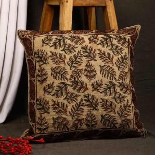 Beautiful Traditional Bagru Block Printed Cushion Cover With Desired Patterns - Image 2