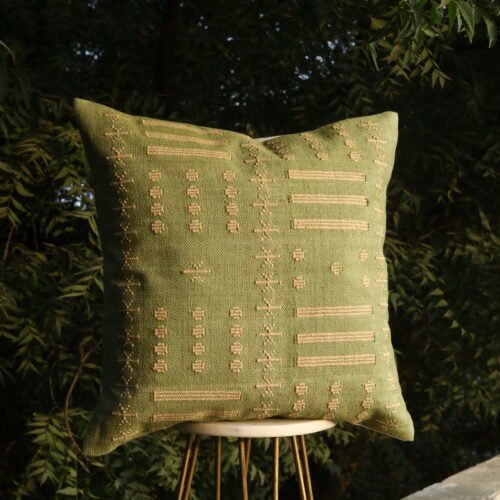 Handcrafted Cotton Sabra Cushion Cover For Sofa Decor - Image 5