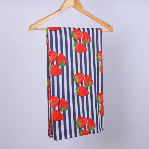 Fruit Print Soft & Comfort Cotton Fabric For All Purpose - Image 2