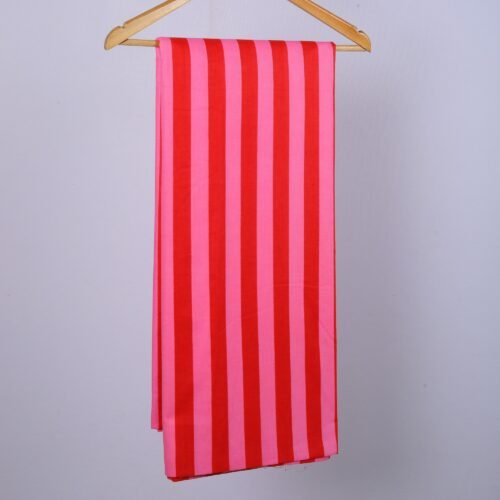 Every Thread 100% Cotton In Red & Pink - Image 2