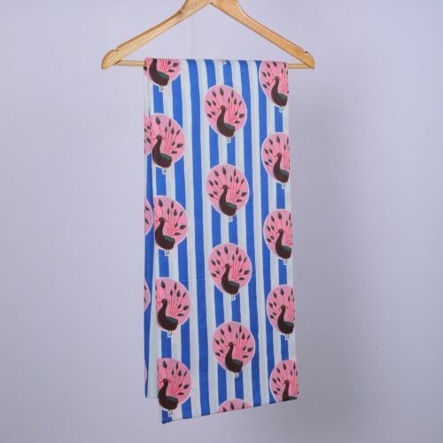 Nature Inspired Cotton Fabric For All Purpose In Multicolor - Image 2