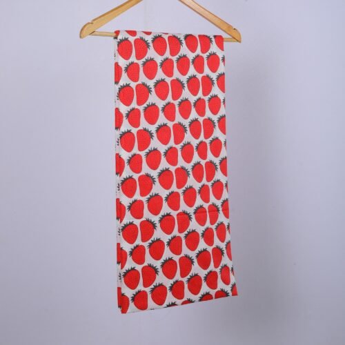 Strawberry Garden Cotton Fabric For All Use - Image 2