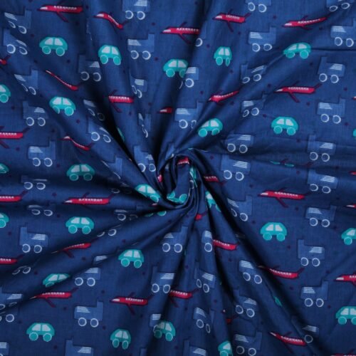 All Purpose Use Cotton Charm In Navy Blue
