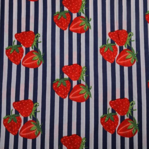 Fruit Print Soft & Comfort Cotton Fabric For All Purpose - Image 3