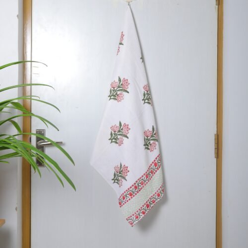 Soft Cotton Waffle Weave Bath Towel India