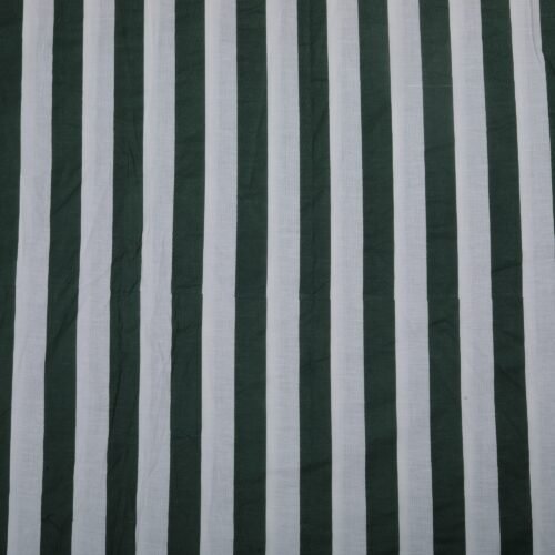 Comfort for All Seasons Cotton Fabric In White & Green - Image 6