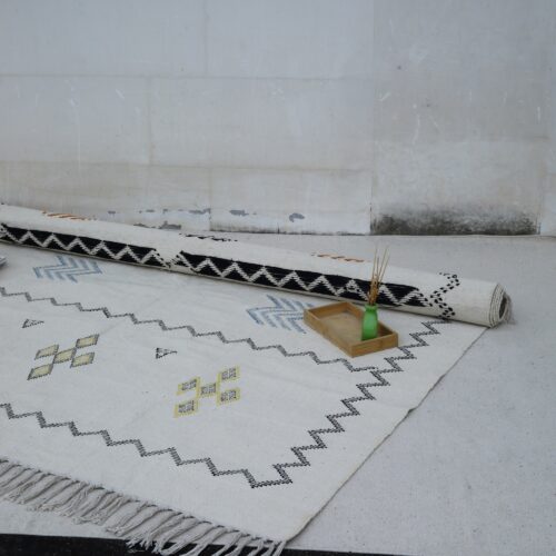Lightweight durable Sabra Cotton Rug - Image 5