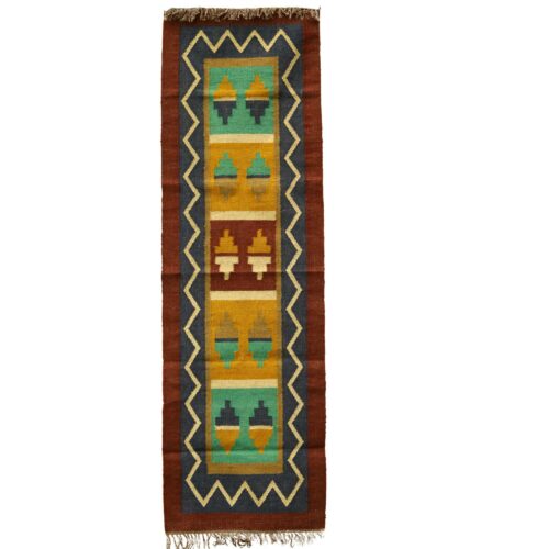 Lightweight & Durable Cotton Sabra Rug In Multicolor - Image 6