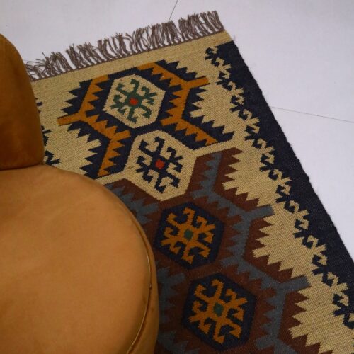 Desert Dream Sabra Cotton Rug In Multicolor