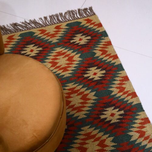 Vintage Soul Sabra Cotton Rug In Multicolor