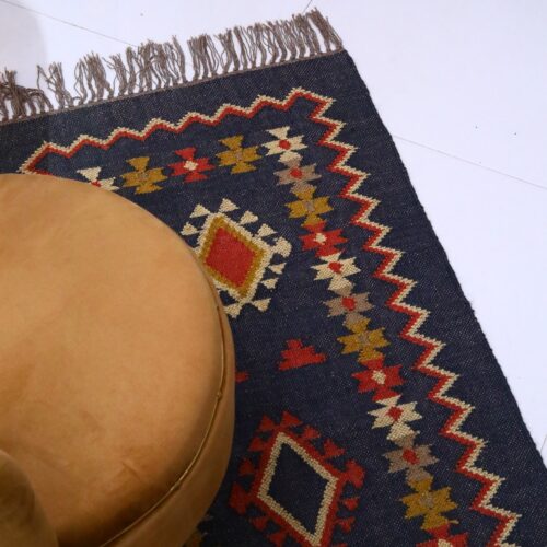 Wildflower Sabra Cotton Rug In Multicolor