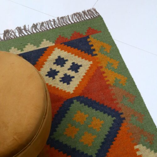 Cotton Sabra Living Room Rug In Multicolor